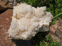 Natural Large Window & Phantoms Castle Quartz Cluster x 1 From Madagascar - TopRock