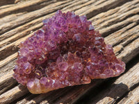 Natural Small Dark "Amethystos" Amethyst Clusters x 35 From Kwaggafontein, South Africa - TopRock