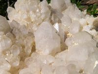 Natural Large Window & Phantoms Castle Quartz Cluster x 1 From Madagascar - TopRock