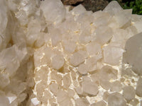 Natural Large Window & Phantoms Castle Quartz Cluster x 1 From Madagascar - TopRock