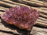 Natural Small Dark "Amethystos" Amethyst Clusters x 35 From Kwaggafontein, South Africa - TopRock
