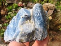 Natural New Sky Blue Calcite Specimens  x 12 From Spitzkoppe, Namibia - Toprock Gemstones and Minerals 