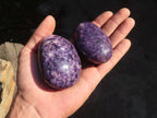 Polished Lepidolite Gallets  x 12 From Zimbabwe - Toprock Gemstones and Minerals 
