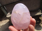 Polished Rose Quartz Standing Free Forms x 6 From Antsirabe, Madagascar - Toprock Gemstones and Minerals 