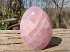 Polished Rose Quartz Standing Free Forms x 6 From Antsirabe, Madagascar - Toprock Gemstones and Minerals 