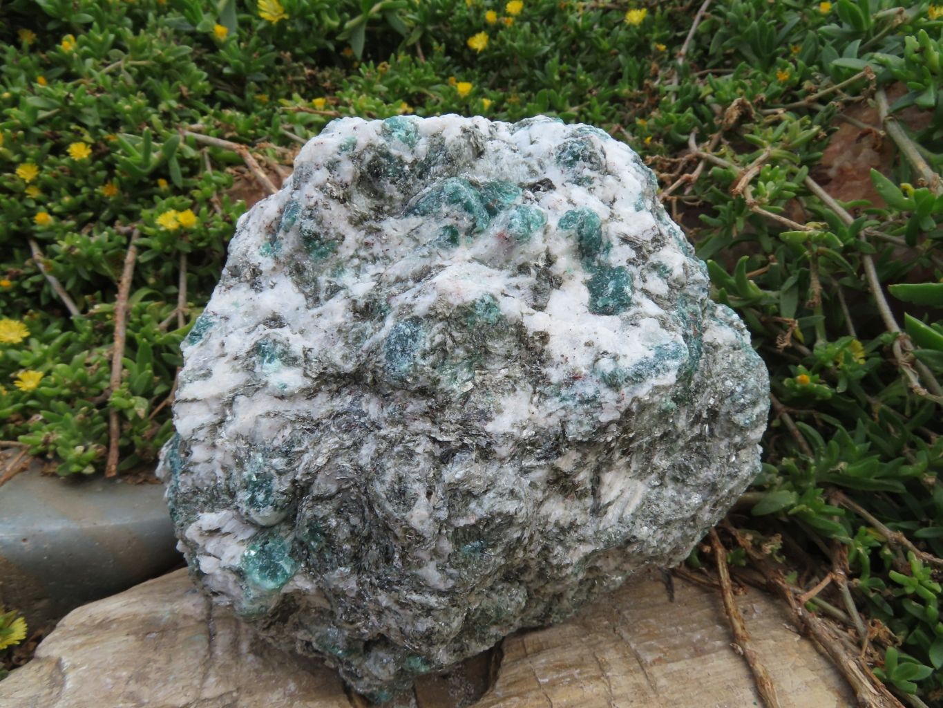 Natural Emeralds In Matrix Specimens x 2 From Sandawana, Zimbabwe - TopRock