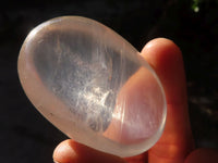 Polished Semi Optic Clear Quartz Free Forms x 12 From Madagascar - Toprock Gemstones and Minerals 