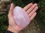 Polished Gemmy Pink Rose Quartz Standing Free Forms  x 3 From Ambatondrazaka, Madagascar - TopRock