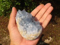 Natural Blue Celestite Crystal Specimens  x 3 From Sakoany, Madagascar - Toprock Gemstones and Minerals 