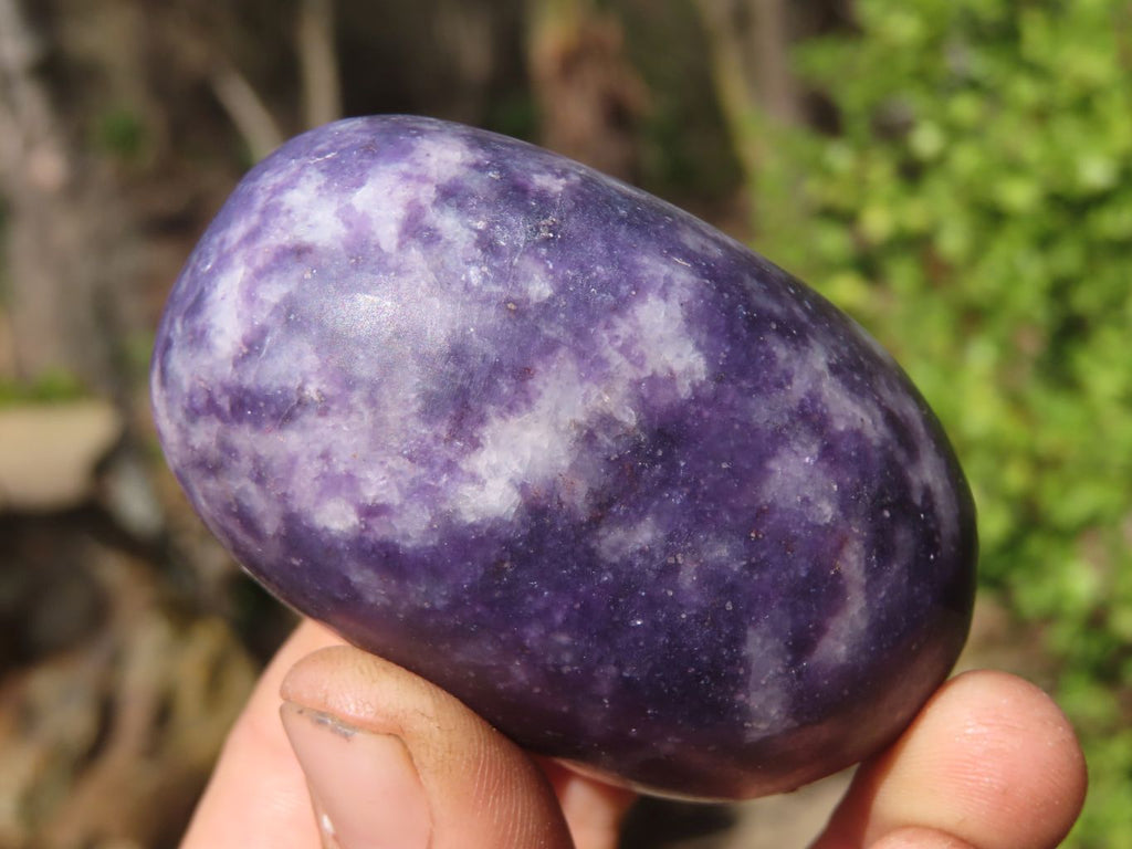 Polished Purple Lepidolite Gallets  x 6 From Zimbabwe - Toprock Gemstones and Minerals 