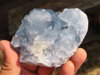 Natural Blue Celestite Crystal Specimens  x 3 From Sakoany, Madagascar - Toprock Gemstones and Minerals 