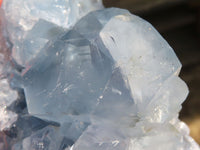 Natural Blue Celestite Crystal Specimens  x 3 From Sakoany, Madagascar - Toprock Gemstones and Minerals 