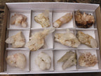 Natural Mixed Quartz Clusters  x 12 From Madagascar - TopRock