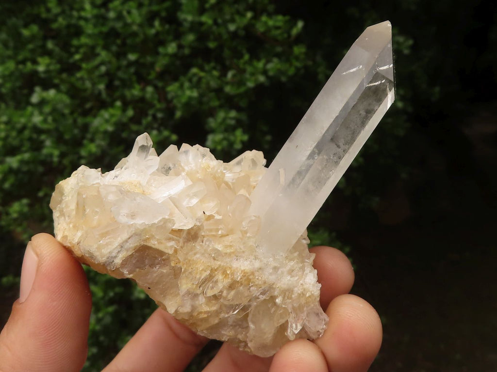 Natural Mixed Quartz Clusters  x 12 From Madagascar - TopRock