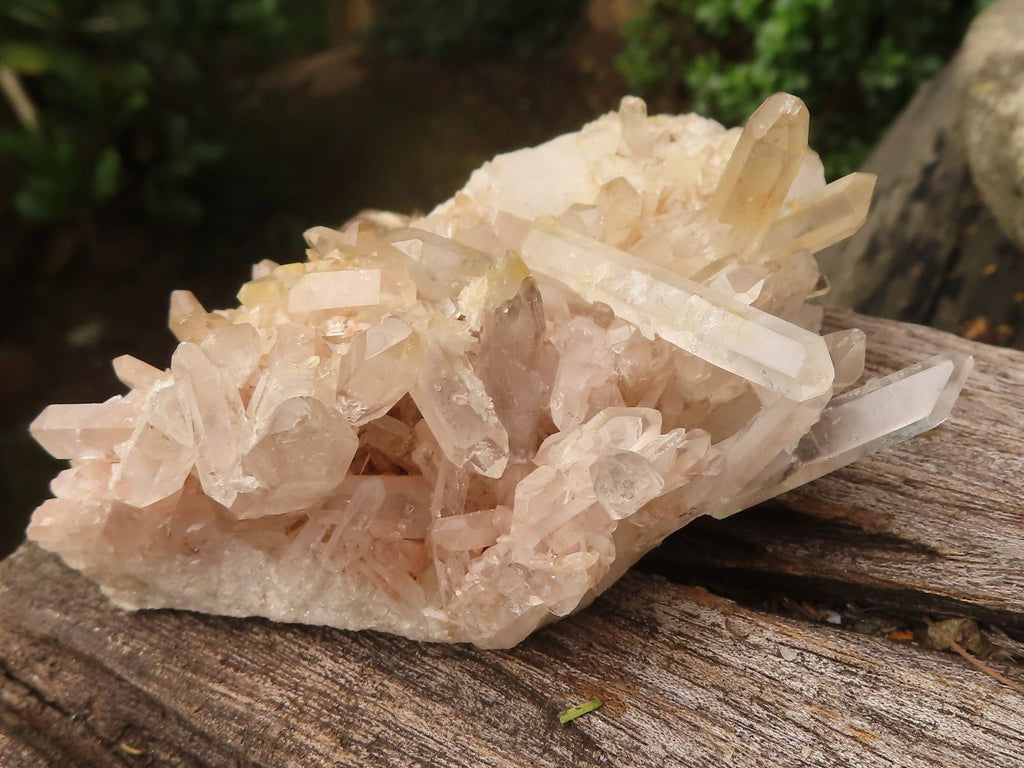Natural Mixed Quartz Clusters  x 12 From Madagascar - TopRock