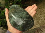 Polished Green Fuchsite Quartz Standing Free Form  x 1 From Madagascar - TopRock