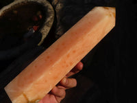 Polished Large Orange Twist Calcite Tower x 1 From Maevantanana, Madagascar - Toprock Gemstones and Minerals 
