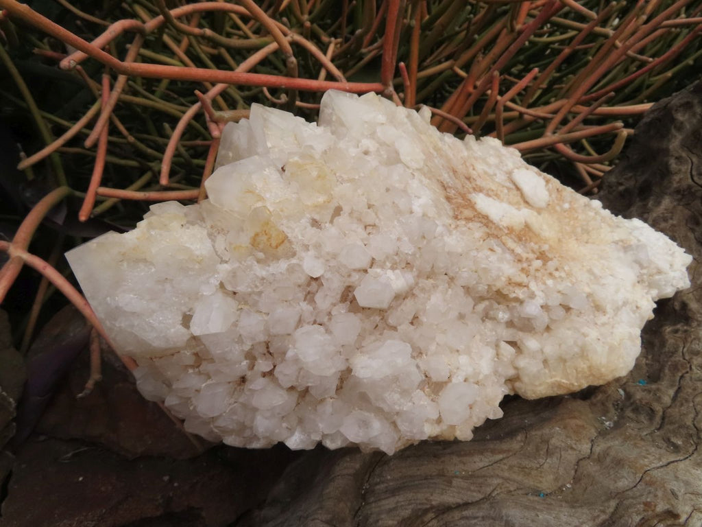 Natural Groovy Extra Large Kitana Cascading Crystal Cluster x 1 From Ambatfinhandrana, Madagascar - TopRock