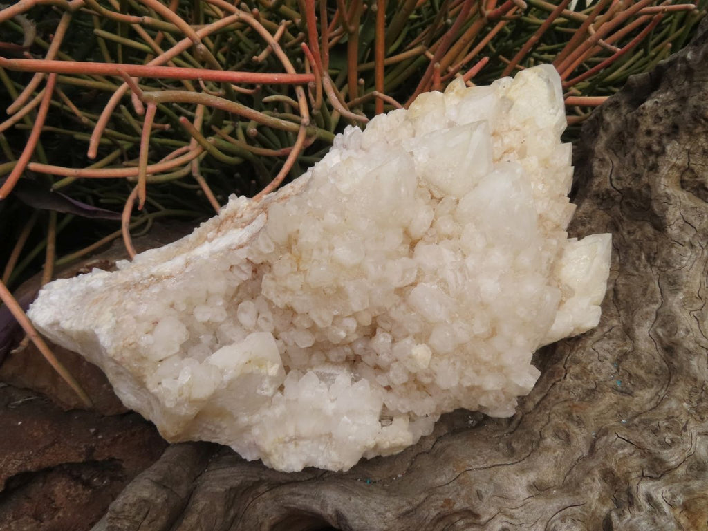 Natural Groovy Extra Large Kitana Cascading Crystal Cluster x 1 From Ambatfinhandrana, Madagascar - TopRock