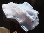 Natural Etched Blue Chalcedony Specimens x 2 From Nsanje, Malawi - Toprock Gemstones and Minerals 