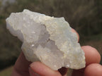 Natural Small Etched Blue Chalcedony Specimens  x 35 From Malawi - TopRock