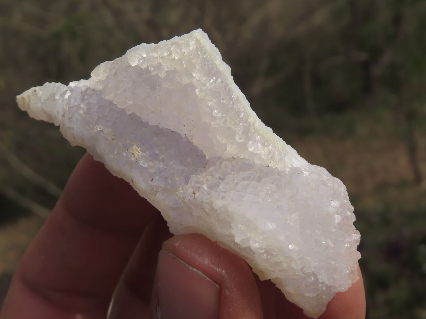 Natural Small Etched Blue Chalcedony Specimens  x 35 From Malawi - TopRock