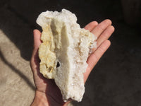Natural Golden Limonite Quartz Clusters x 4 From Zambia - Toprock Gemstones and Minerals 