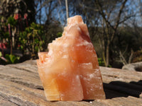 Natural New Sunset Orange Calcite Specimens  x 12 From Spitzkop, Namibia - Toprock Gemstones and Minerals 
