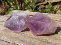 Natural Jacaranda Amethyst Points x 12 From Zambia - Toprock Gemstones and Minerals 