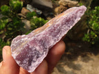 Natural Purple Lepidolite Cobbed Specimens  x 12 From Namibia - Toprock Gemstones and Minerals 