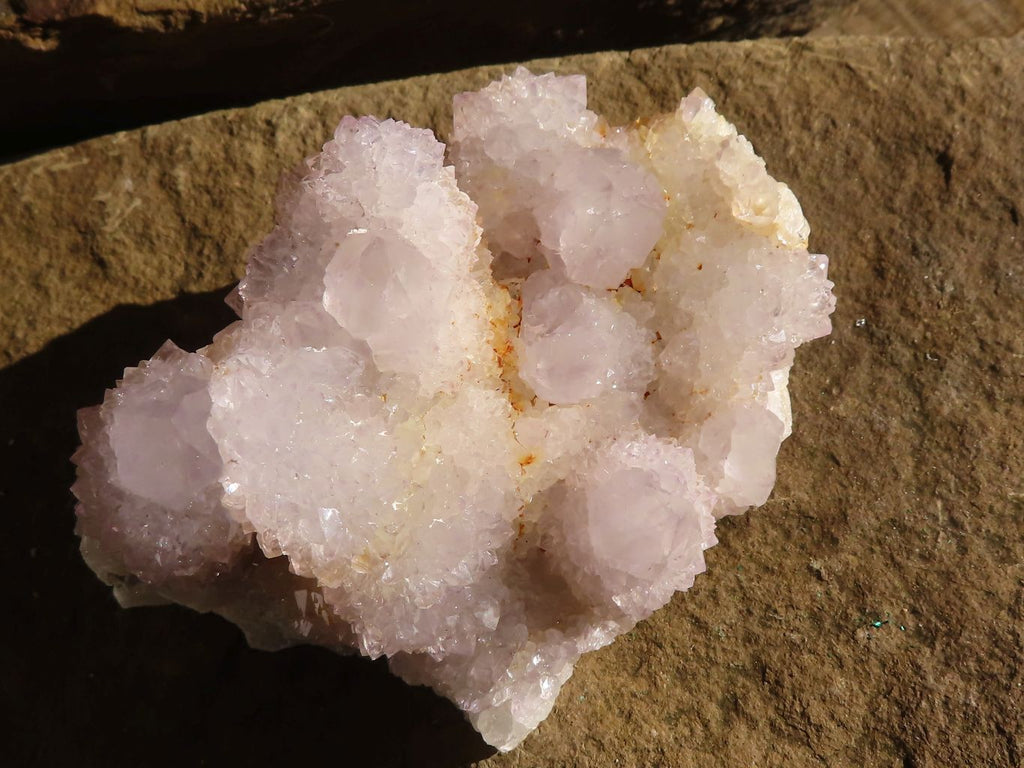 Natural Pale Lilac Spirit Quartz Clusters x 6 From Boekenhouthoek, South Africa - Toprock Gemstones and Minerals 