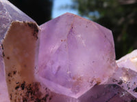 Natural Jacaranda Amethyst Clusters  x 3 From Zambia - TopRock