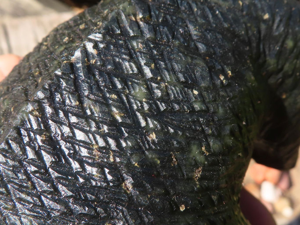 Polished Serpentine Dinosaur Carving x 1 From Zimbabwe - Toprock Gemstones and Minerals 