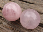 Polished Gemmy Pink Rose Quartz Spheres  x 6 From Ambatondrazaka, Madagascar - TopRock