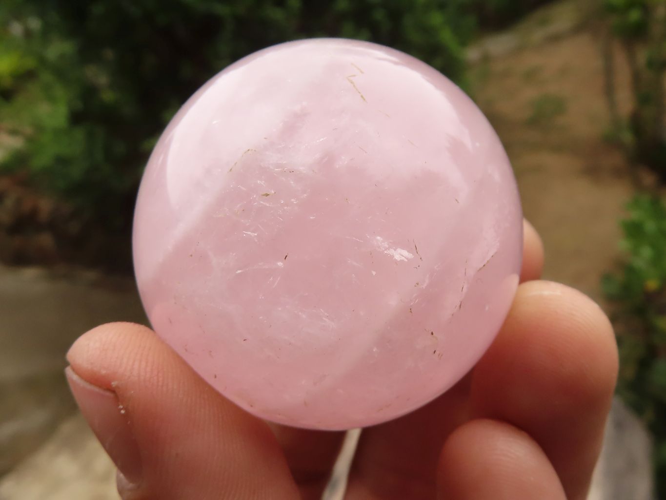 Polished Gemmy Pink Rose Quartz Spheres  x 6 From Ambatondrazaka, Madagascar - TopRock