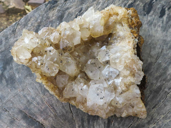 Natural Clear Limonite / Lemonite Quartz With Goethite Inclusions  x 6 From Solwezi, Zambia - TopRock