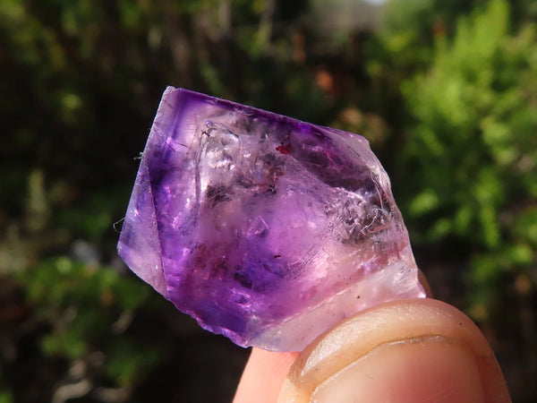 Natural Mini Smokey Amethyst Crystals  x 70 From Chiredzi, Zimbabwe