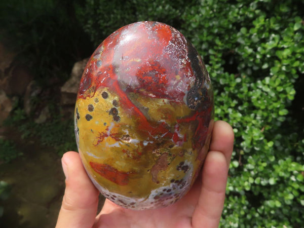 Polished Gorgeous Red Jasper Standing Free Forms x 2 From Madagascar - TopRock