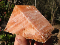 Natural New Sunset Orange Calcite Specimens  x 6 From Spitzkop, Namibia - Toprock Gemstones and Minerals 