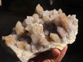 Natural Large White Spirit Quartz Crystal Clusters x 2 From Boekenhouthoek, South Africa - Toprock Gemstones and Minerals 