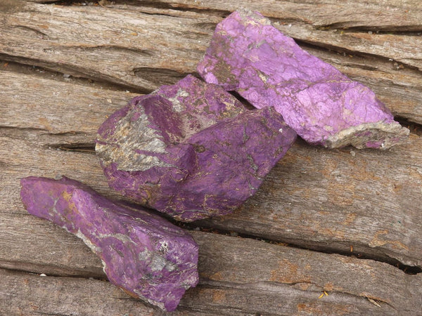 Natural Purpurite Cobbed Specimens  x 6 From Namibia - TopRock