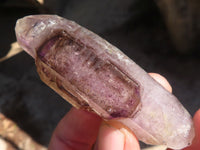 Natural Window Amethyst Crystal Specimens  x 6 From Chiredzi, Zimbabwe - Toprock Gemstones and Minerals 