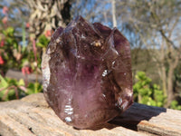 Natural Window Amethyst Crystal Specimens  x 6 From Chiredzi, Zimbabwe - Toprock Gemstones and Minerals 