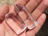 Polished Mini Optic Quartz Points  x 35 From Madagascar - TopRock