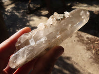 Natural Clear Quartz Crystal Specimens  x 6 From Madagascar - Toprock Gemstones and Minerals 