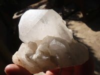 Natural Clear Quartz Crystal Specimens  x 6 From Madagascar - Toprock Gemstones and Minerals 
