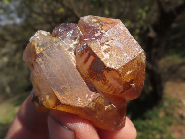 Natural Mixed Selection Of Amethyst & Smokey Quartz Crystals  x 35 From Namibia - TopRock