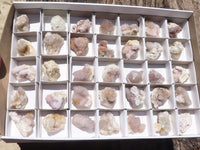 Natural Small Spirit Quartz Clusters  x 35 From Boekenhouthoek, South Africa - TopRock
