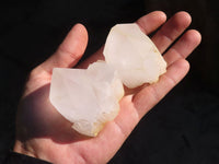 Natural Large White Quartz Crystals  x 12 From Madagascar - Toprock Gemstones and Minerals 