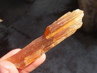Natural Honey Aragonite Etched & Cobbed Pieces  x 24 From Namibia - Toprock Gemstones and Minerals 
